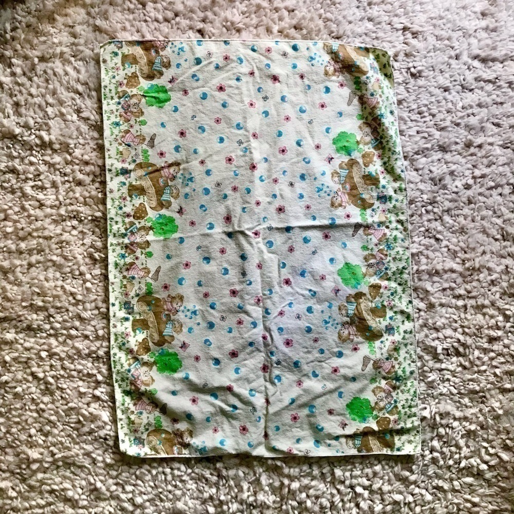 Vintage baby blanket